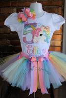 Unicorn birthday 2025 tutu set